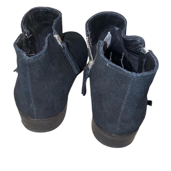 Polo Ralph Lauren Shira Black Casual Low Heel Ankle Booties Women’s Size 7.5 - Picture 5 of 7